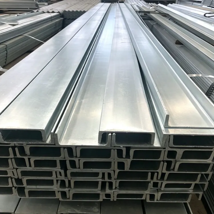 Canal de acero galvanizado en caliente