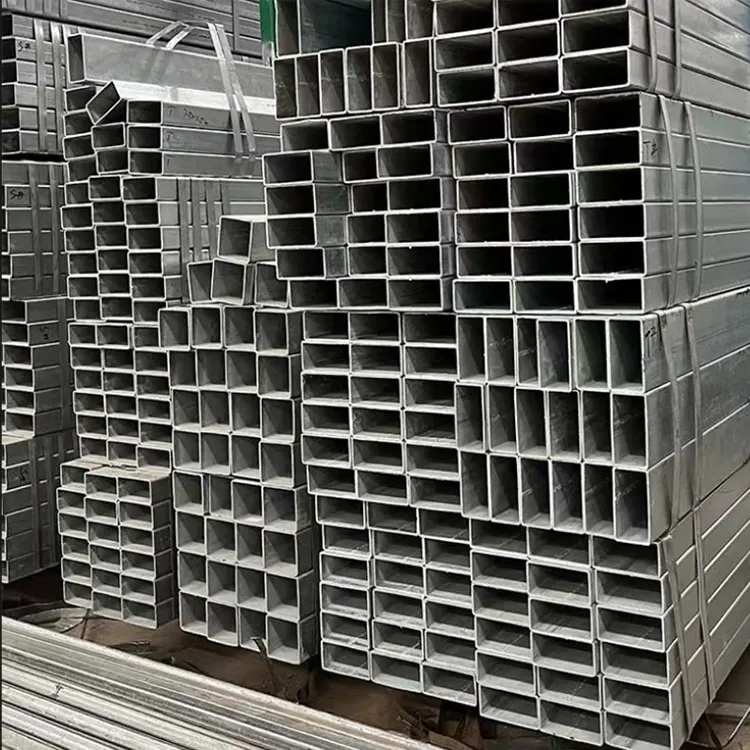 Tubo de acero cuadrado galvanizado en caliente
