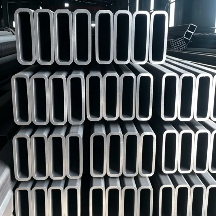 Tubo de acero cuadrado y rectangular sin costura